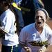 Michigan senior Amy Knapp screams after beating Louisiana-Lafayette 4-3 on Friday, May 24. Daniel Brenner I AnnArbor.com